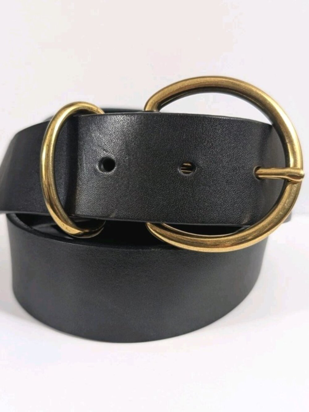 Madewell Black Leather Belt